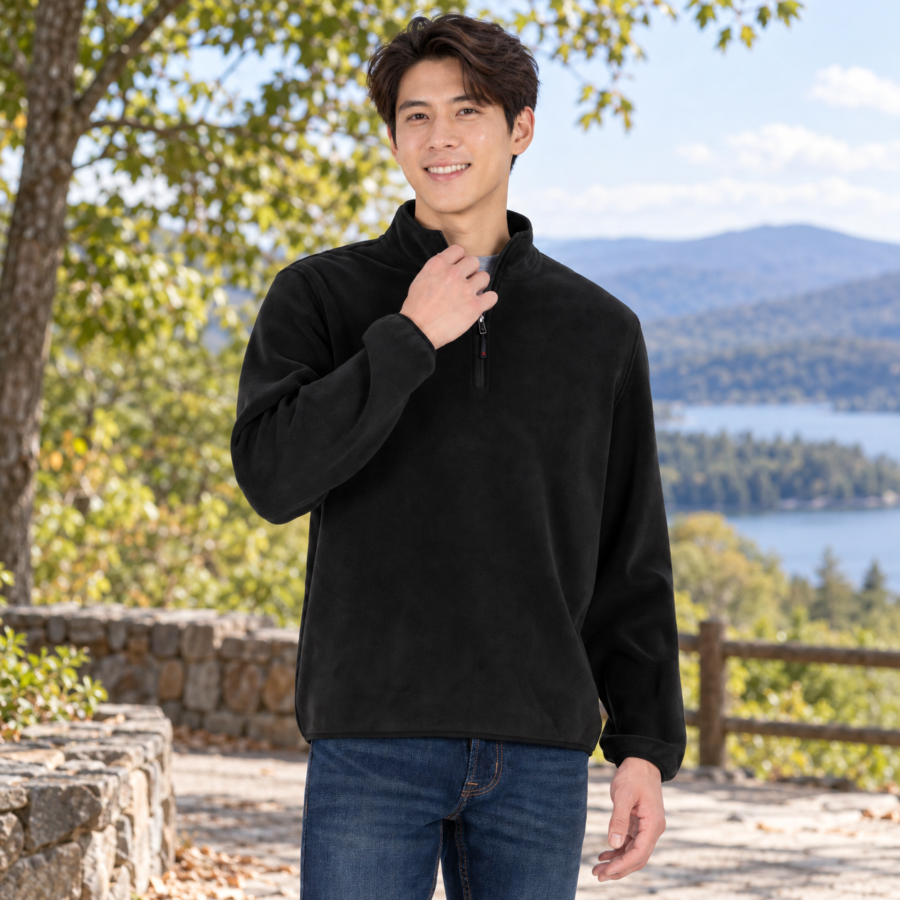 Gerry Men's Quarter Zip - Image 4