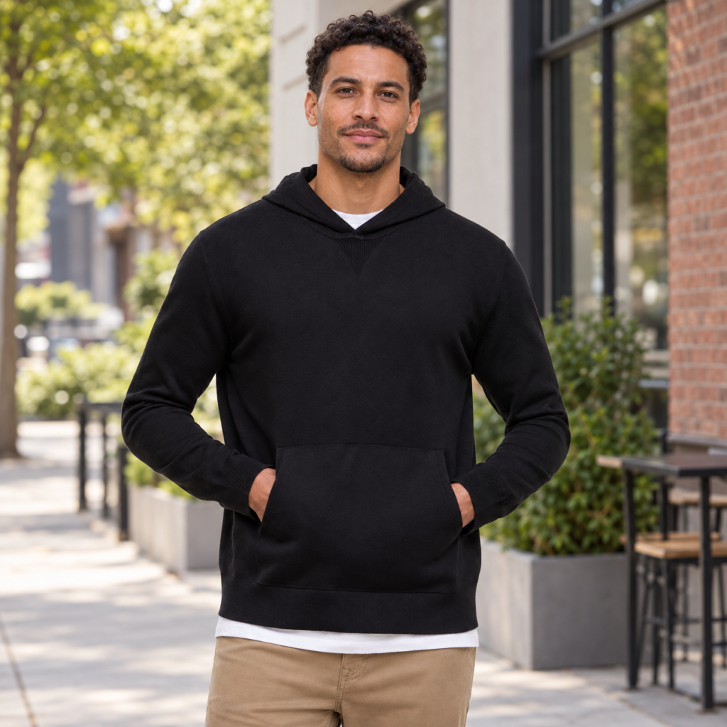 Banana Republic Men's Sweater Hoodie