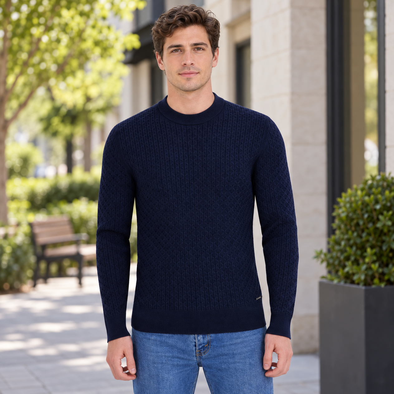 Karl Lagerfeld Men's Sweater - Image 9