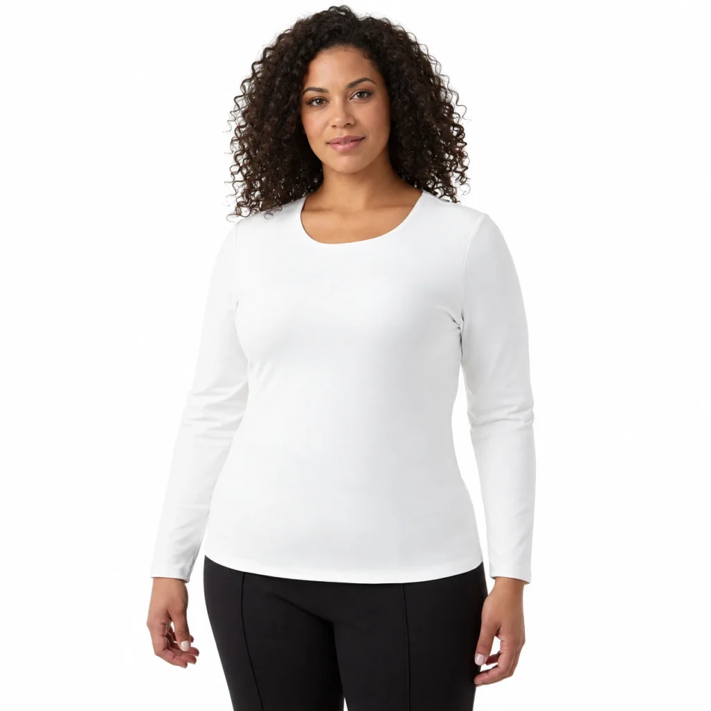 Layer Zero by 32 Degrees Women's Double Layer Long Sleeve -Top